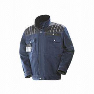China Work Wear, Coverall Jacket, Made of T/T Fabric Shell wholesale
