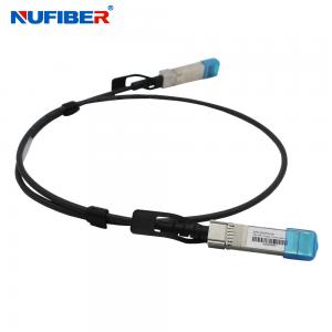 China 10G SFP+ To SFP+ Direct Attach Cable AWG30 1m For Cisco / Juniper / D-Link wholesale