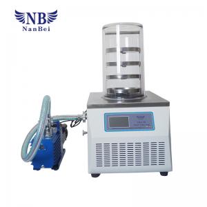 China Standard Vacuum Food Lypholizer 0.12m2 Lab Freeze Dryer wholesale
