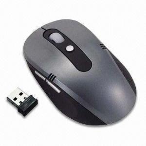 China RF2.4G Wireless Mouse, 800 to 1,600dpi Adjustable, with Additional Forward/Backward Button wholesale