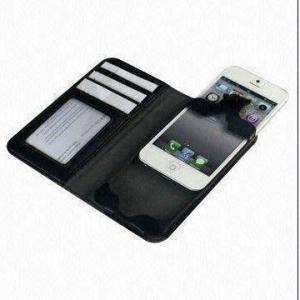 China 2012 Latest New Book Design PU Leather Case/Cover for iPhone, Easy to Insert and Remove wholesale