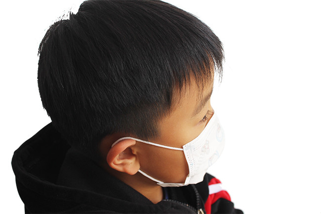 China Non Woven Kids Disposable Mask Earloop Kids Surgical Mask Fluid Resistant wholesale