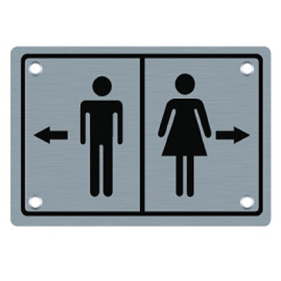 China Toilet signage toilet sign toilet door signs   (BA-P011) wholesale
