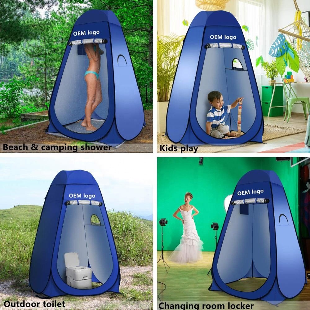 China Beach Pop Up Privacy Sturdy Toilet Tent , Privacy Beach Tent wholesale