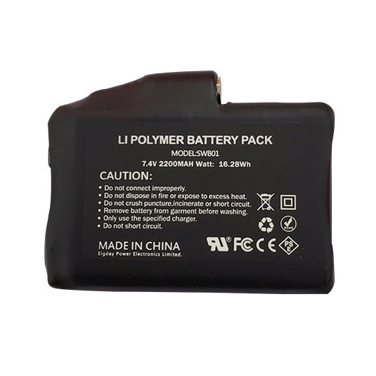 China 15Wh 2000mAh 2S 7.4V Li Polymer Battery Pack wholesale