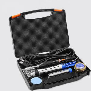 China Household Tool Soldering Iron Kit / Set 11 in 1 60W 200 - 450℃ Green K019 wholesale