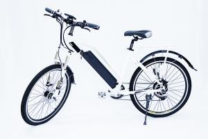 China White Water Proof  Electric City Bike With Fender ,front suspensionfork  , 7 speed wholesale