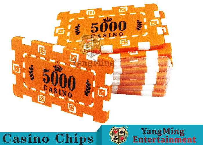 China Custom Design Cheap Casino Poker Chips , ABS Plastic Numbered Poker Chips  wholesale
