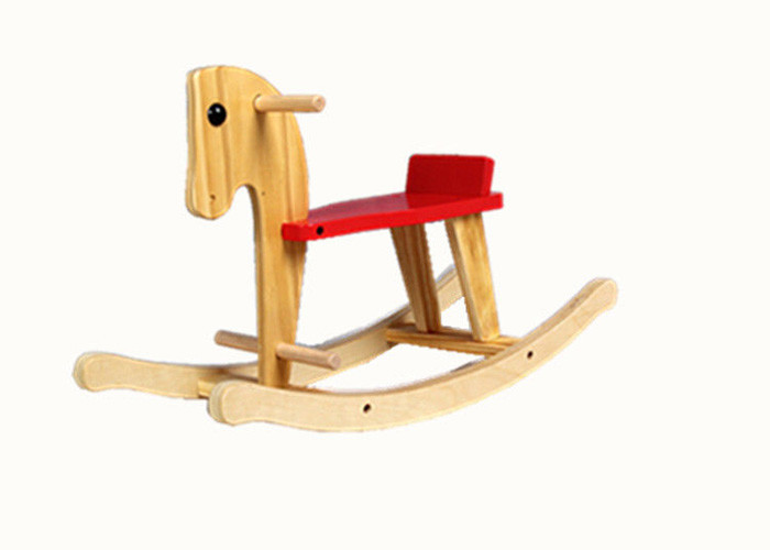 China Professional Kids Exercise Bike / Solid Wood Rocking Horse For Christmas Gift wholesale