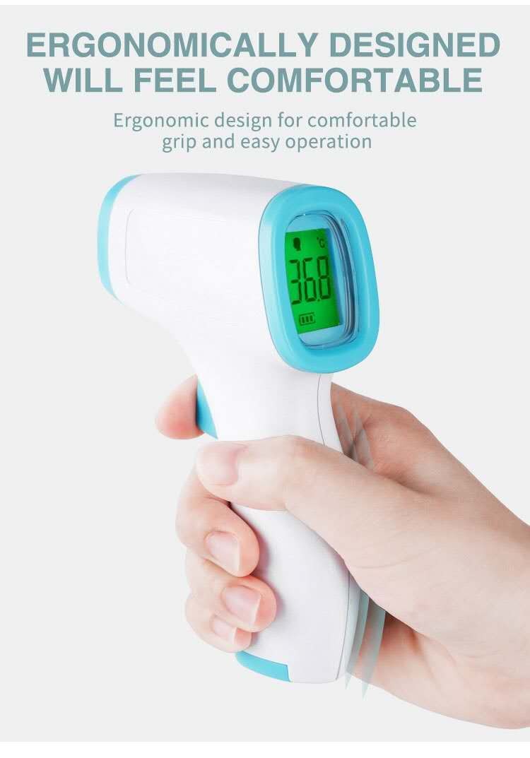 China Handheld Infrared Forehead Thermometer Automatic Shutdown Low Power Consumption wholesale