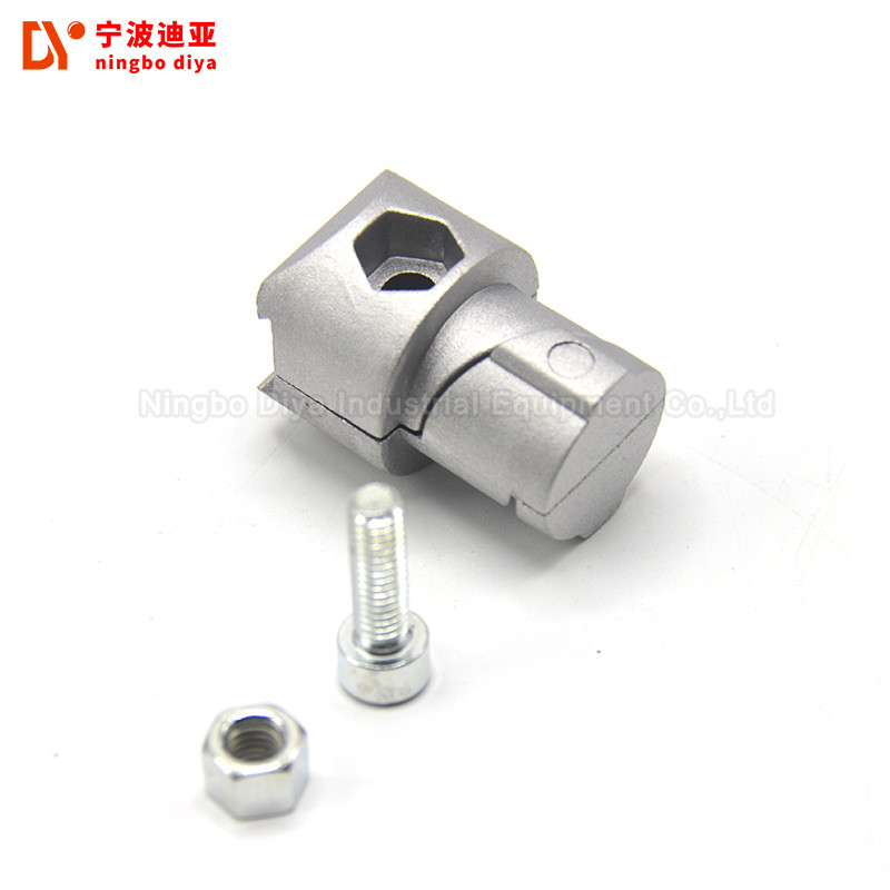 China Industrial Lean Tube Connector Sliver Hexagon For Workshop / FactoryIndustrial Lean Tube wholesale