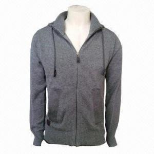 China Men's Cotton Sweater, Body Warmer and Fashionable wholesale