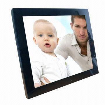 China 15" 1024x768P Digital Photo Frame, AV-out, Play Photo/Audio/Video, Supports SD/MMC/MS Card/USB Drive wholesale