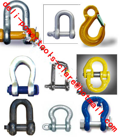 China D-Shackle shackle&amp; Bow Shackle wholesale