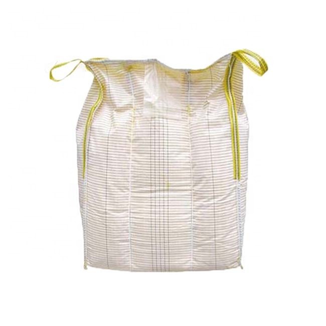 China 1 Ton White Anti Static Bulk Bags For Dangerous Goods Printed Conductive Type wholesale
