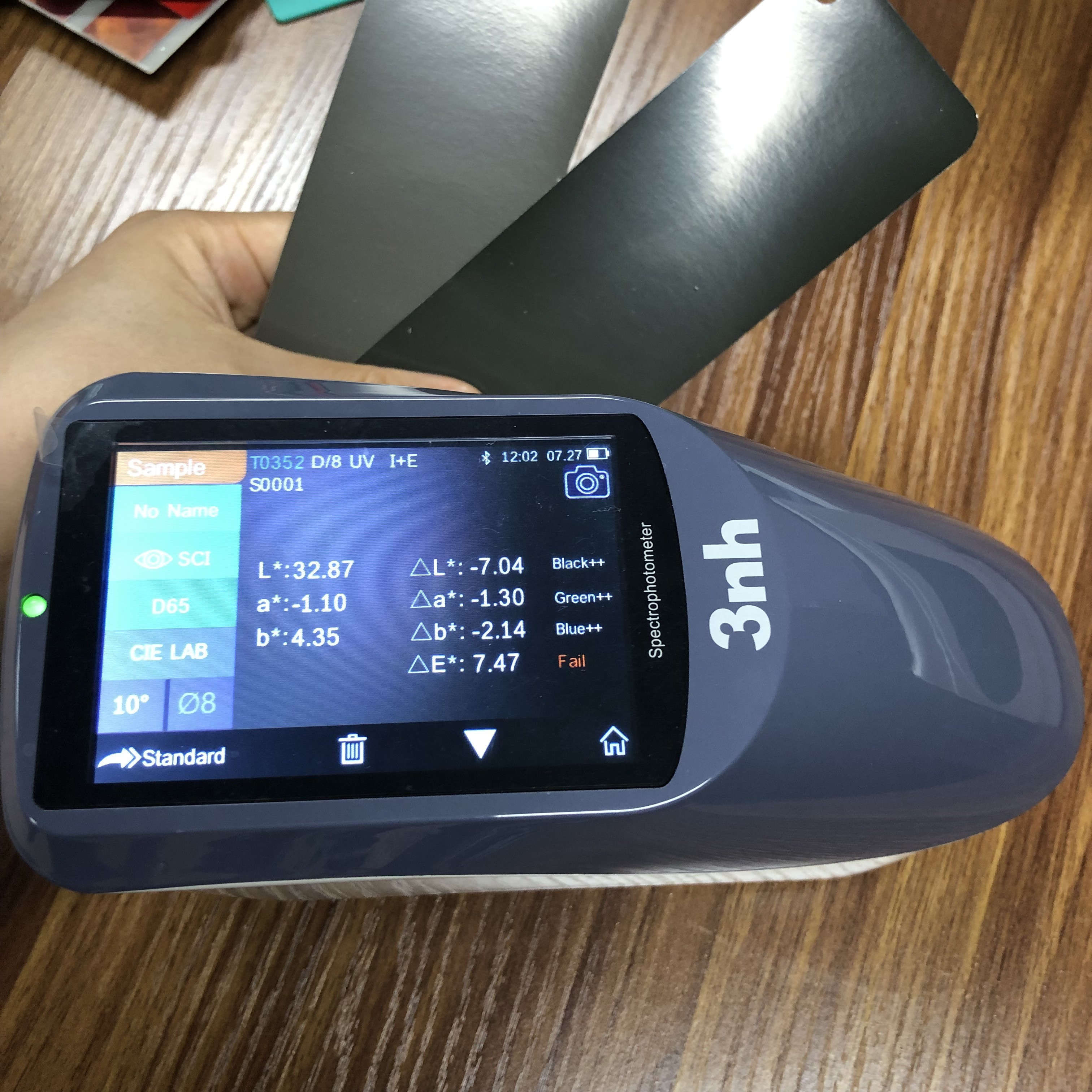 China Textile Sphere 3nh Spectrophotometer Color Fastness / Stainess Measurement YS3060 3nh wholesale