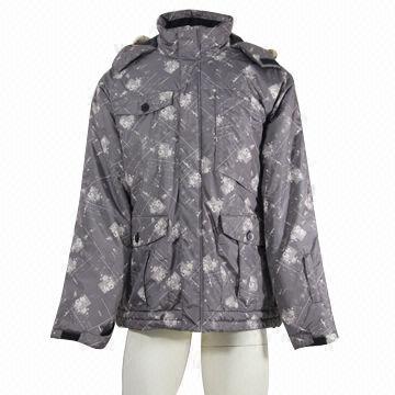 China Men's ski jacket, waterproof, breathable, fully seams taped, standard fit wholesale