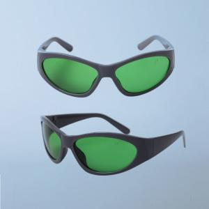 China 635nm 808nm 980nm Laser Safety Glasses For Red Diodes White Frame 55 wholesale