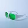 Buy cheap White Frame 52 650nm Laser Safety Goggles infrared Polycarbonate from wholesalers