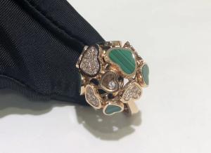 China 18k gold diamond ring chopard happy diamonds ring brand s wholesale