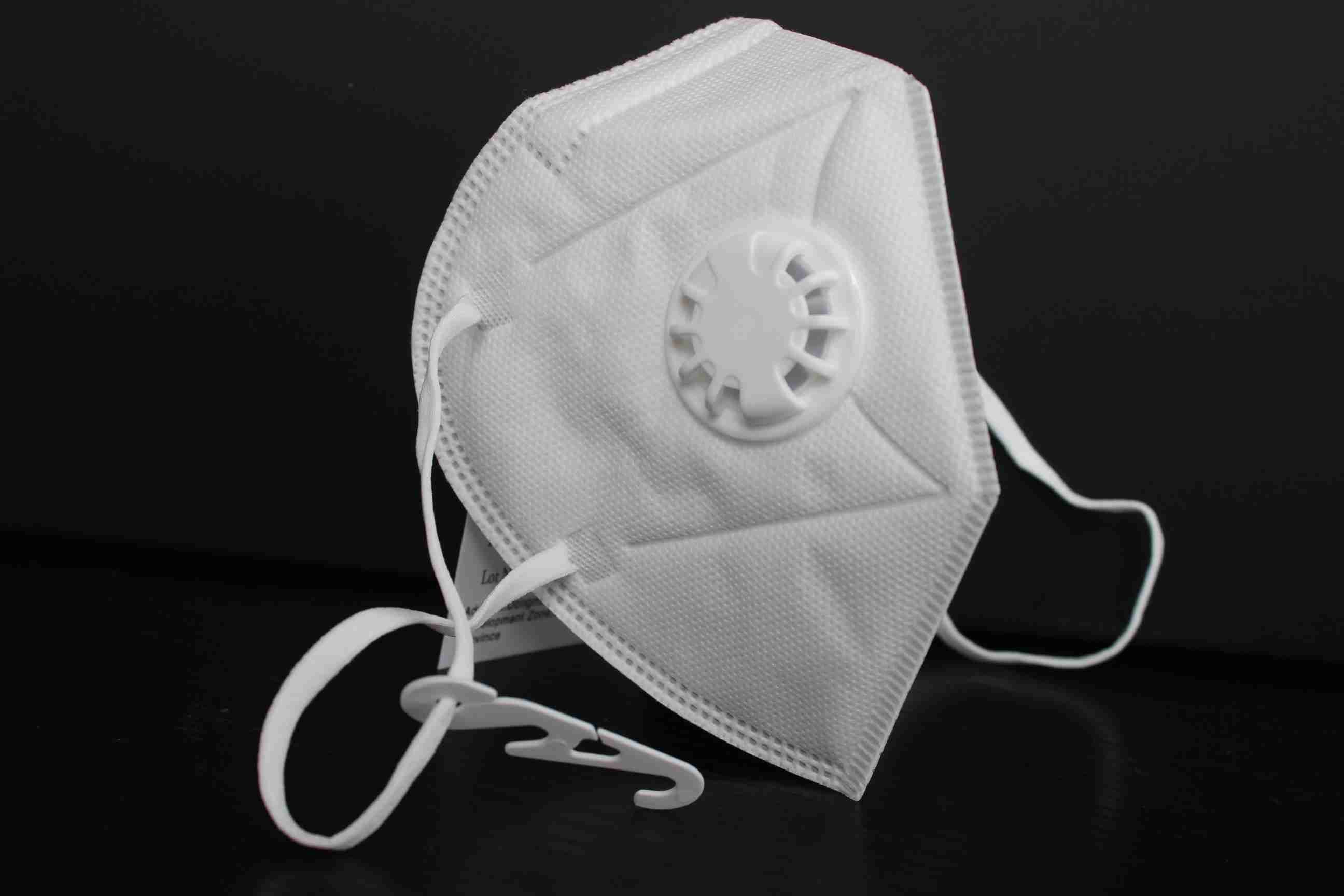 China Medical KN95 Face Mask , Valved Dust Mask Anti Dust High Bacteria Filtration wholesale