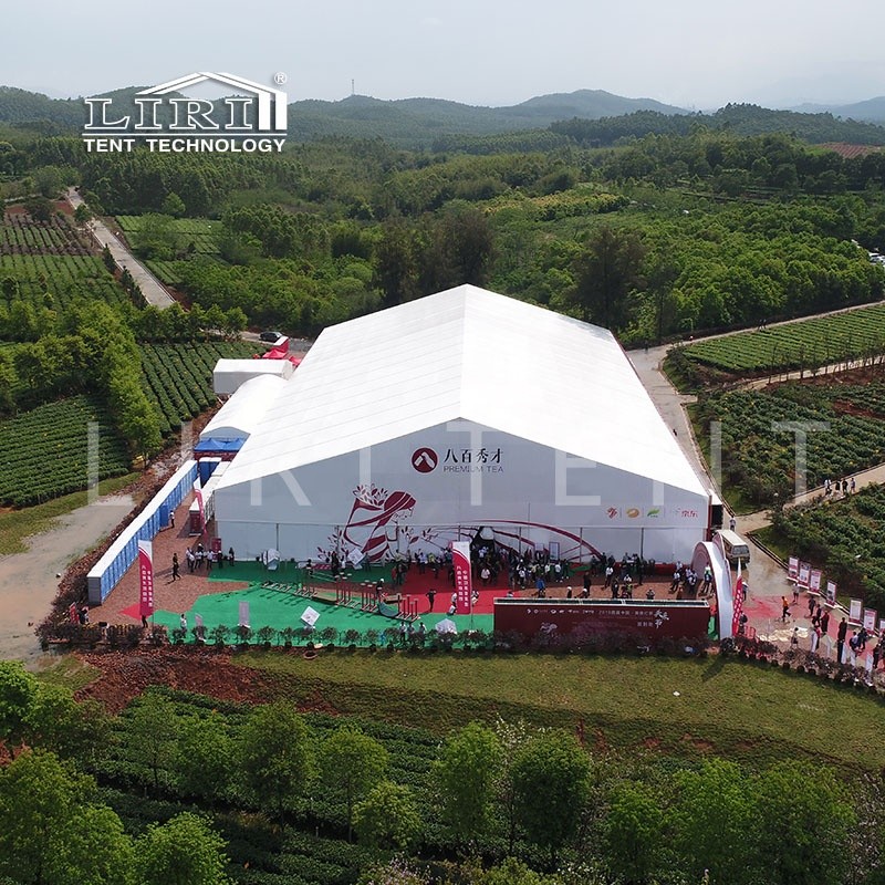 China 40x70m German Large Aluminum Frame Tent for Big Exhibition in India wholesale