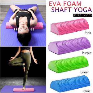 China Half Round Foam Roller , Massage Foam Roller Yoga Pilates Fitness Equipment Balance Pad wholesale