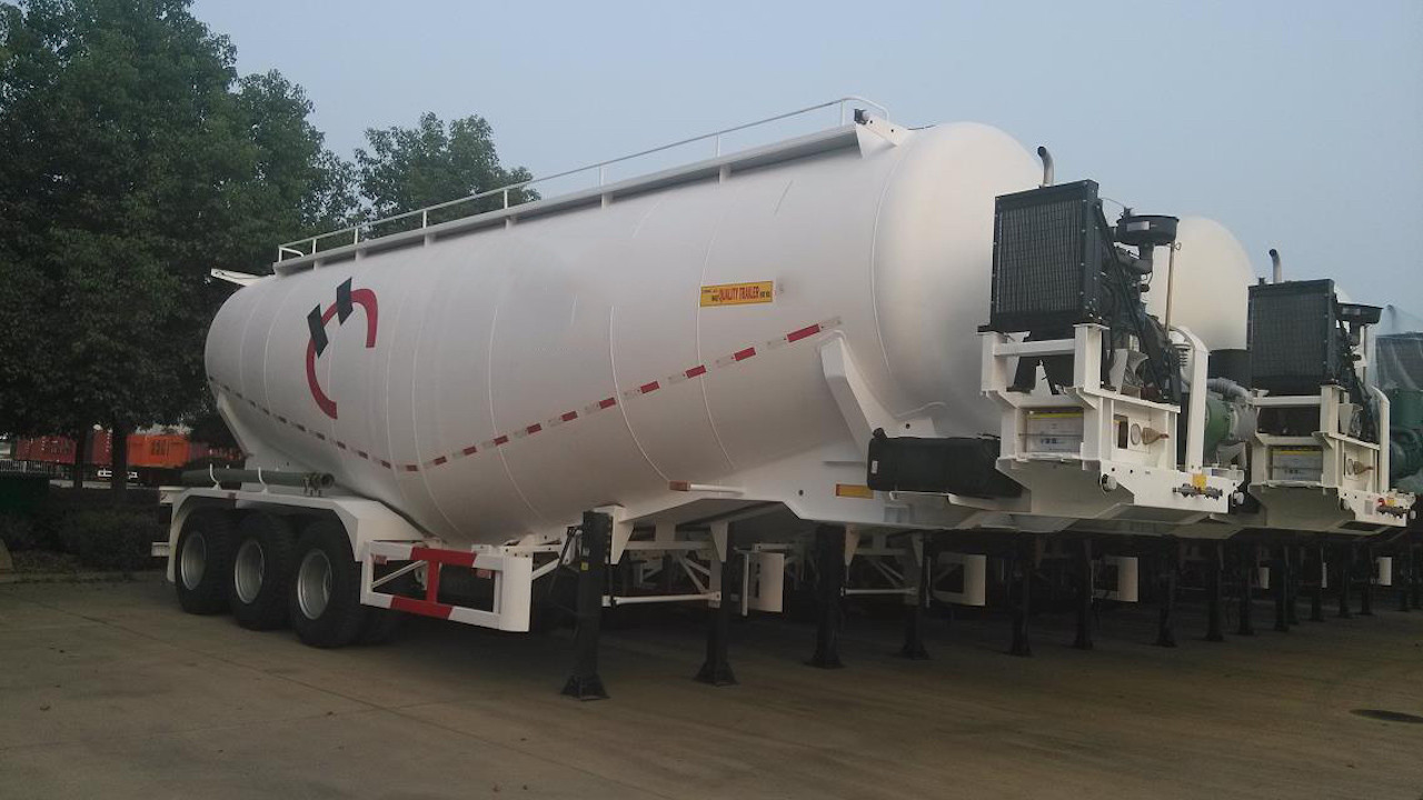 China 9593GSN-Powder Tanker Semi-Trailer for cement-59000L-3 axles wholesale