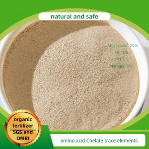 China Amino Acid Chelate Micro Elements 15% For Severe Elements Deficiency Supplement wholesale