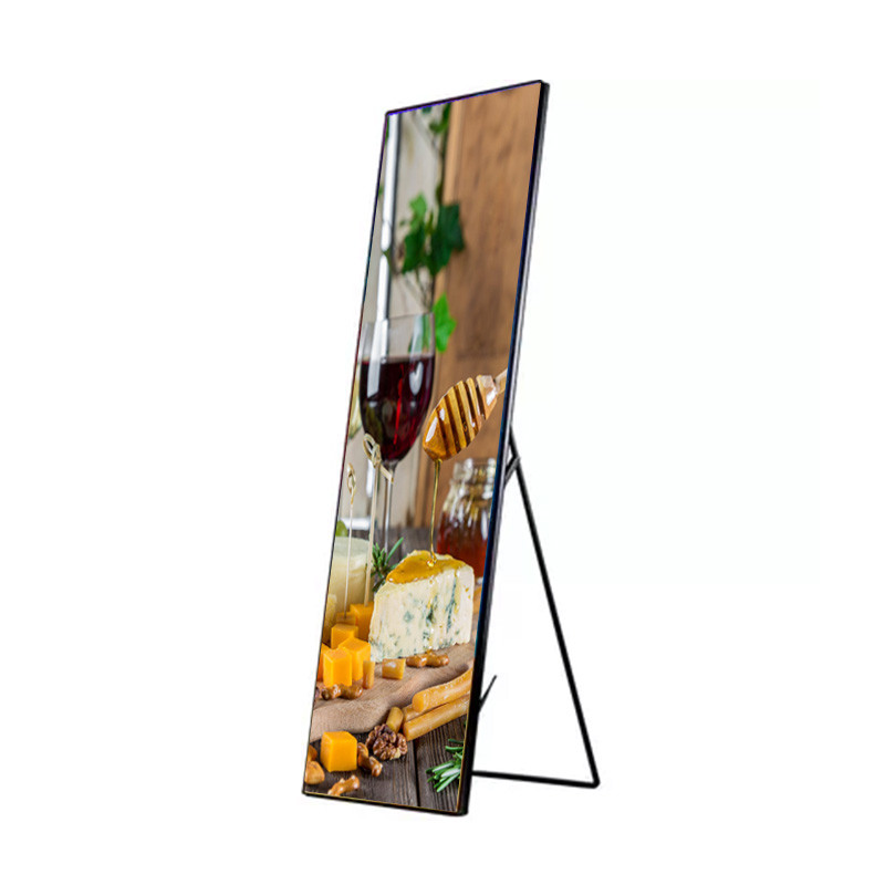 China P2.5 Smart Led Poster Display 1100cd 280*210mm For Indoor Shopping Mall wholesale