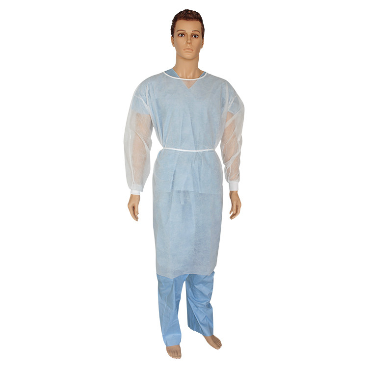 China Antiviral Disposable Isolation Gown Light Weight Waterproof Dustproof Laboratories wholesale