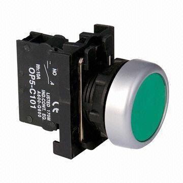 China Pushbutton Switch, Meets IEC 60947-5-1 Standard wholesale