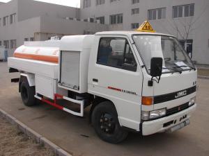 China Fuel Tank Truck JMC 4*2 Chassis Mobile Gas Station wholesale