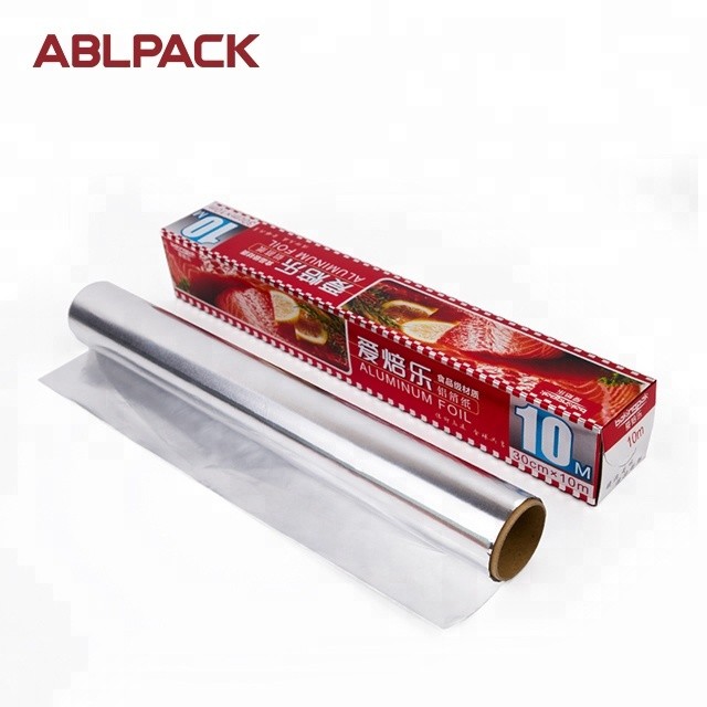 China Catering Food Home Use Cooking Baking Household Aluminum Foil Paper Rolls wholesale