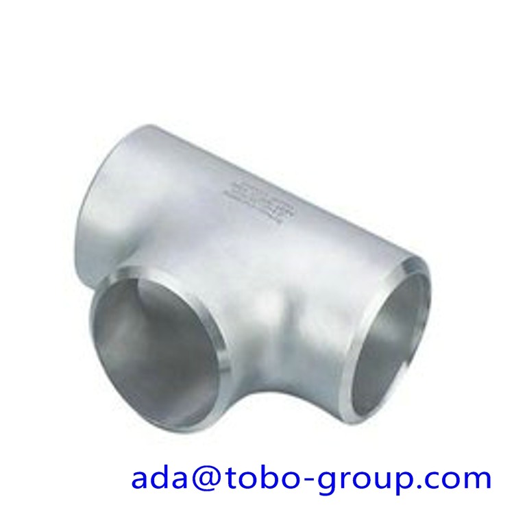 China SGS Stainless Steel Tee Material 310s , 9 04l , A815 S31803 Size 1 - 48inch wholesale