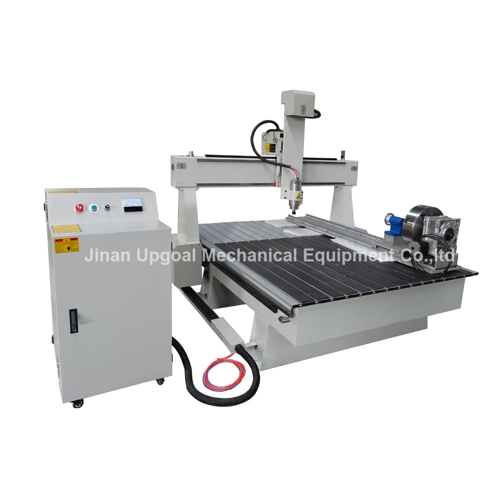 China High Z -axis 4 Axis CNC Wood Engraving Cutting Machine with DSP Offline Control wholesale