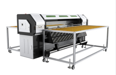 China Roll To Roll UV Hybrid Printer , DX5 Head UV Flatbed Printing Machine wholesale