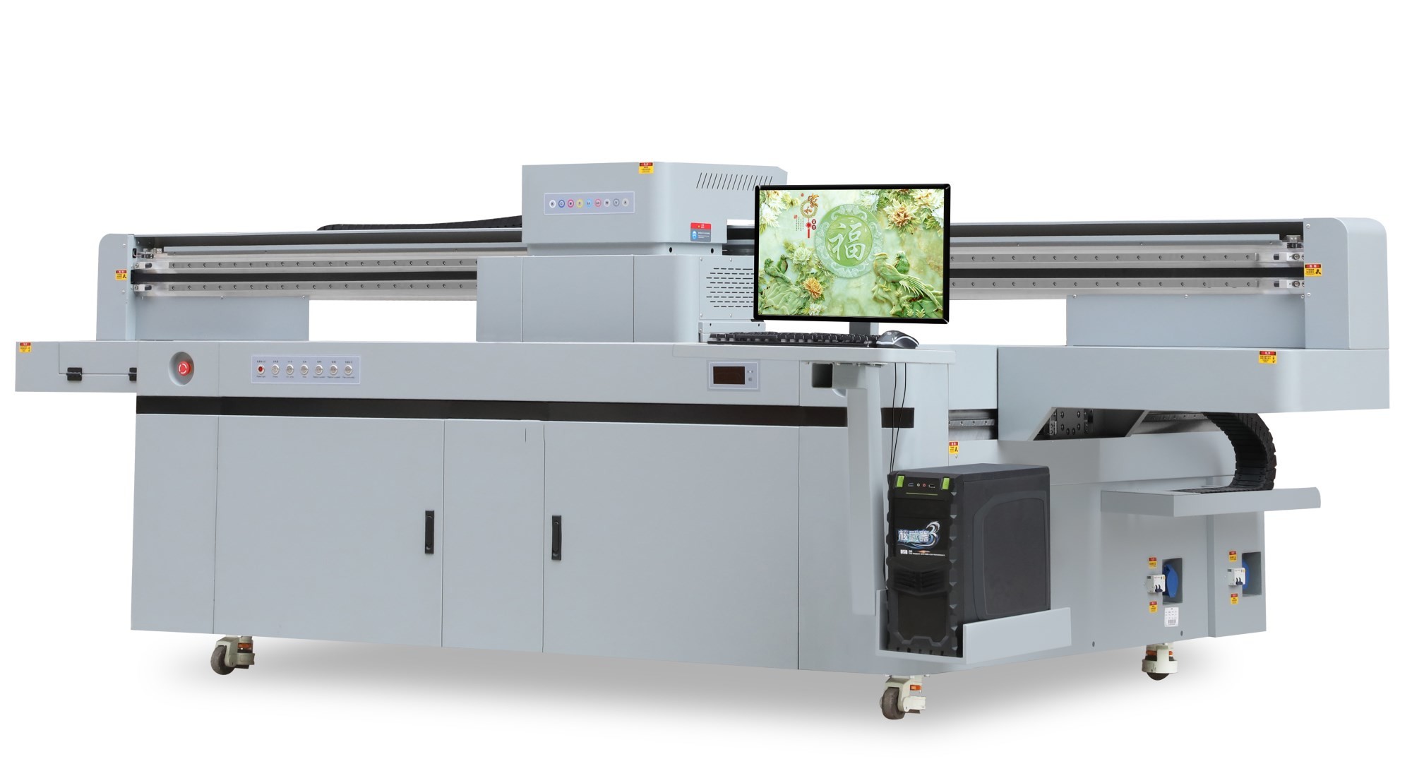 China Automatic UV Flatbed Printer With Ultra Fine Level Printing Platform wholesale