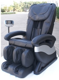 China Black Durable Automatic Home Roller Music Massage Chair With Air Massage For Calves, Foot wholesale