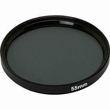 China Polarizing filter/PL filter, available in size of 30/37/40.5/43/46/49/52/55/58/62/67/72/77/82mm wholesale