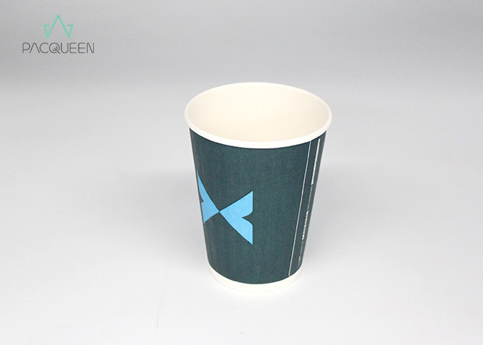 China Cold / Hot Drinks Double Wall Paper Cup Full Coverage Printing wholesale