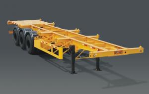 China 48 Feet  Low Clearance Skeletal Container Semi-Trailer with 3 axles for 40T	 9403TJZ48F wholesale