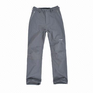 China Women's Softshell Pants, Waterproof and Breathable, Windstopper wholesale