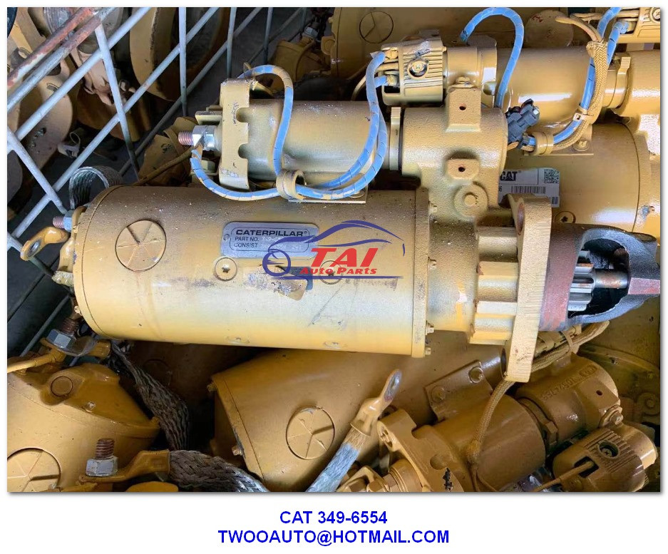 Steel Japanese Engine Parts  Original Starter Motor Gat349-6554 Genuine
