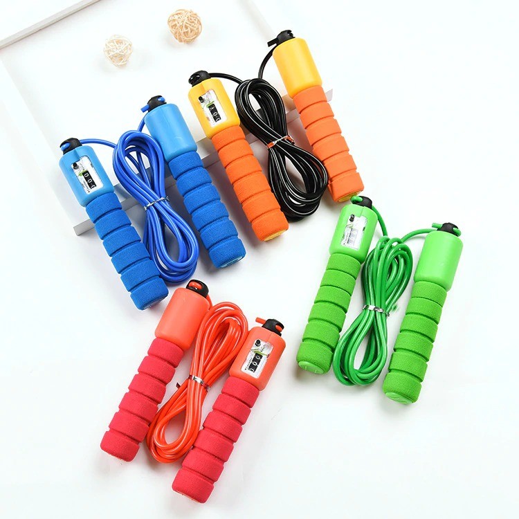 China Sports Skipping Rope Adjustable Fast Speed Counting Very Light Design wholesale