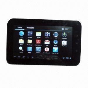 China 7 Inches Tablet PC with Android 4.0, Boxchip A13, Capacitive Multi-touch Screen and 2800mAh Battery wholesale
