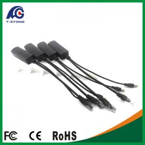 China 4 Cores POE Splitter for Security System Injector for IP Camera Adapter Cable Kit for CCTV wholesale