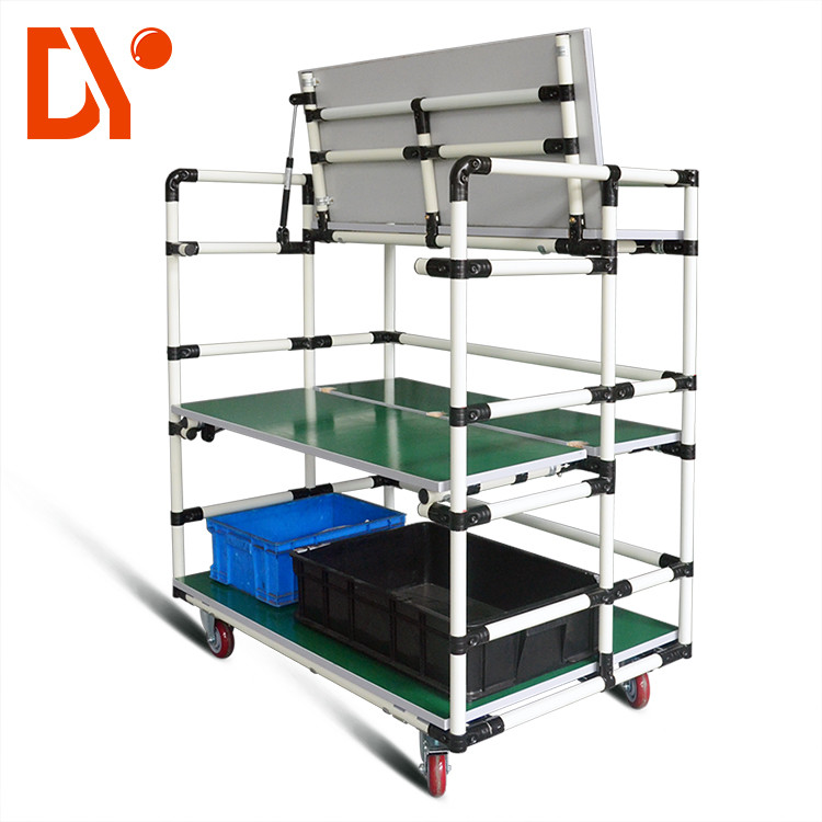 China Customized FIFO Storage Racks DY119 Rolling Storage Rack For Workshop wholesale