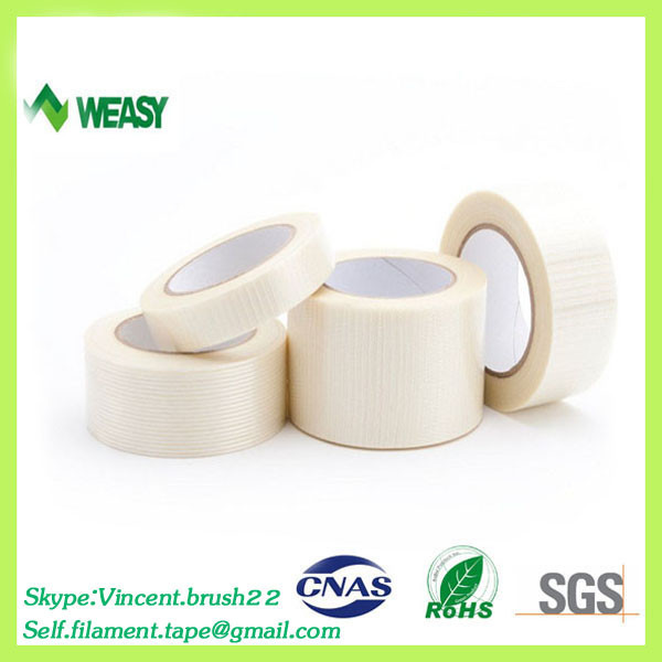 China Filament tape with fiberglass reinforcements wholesale