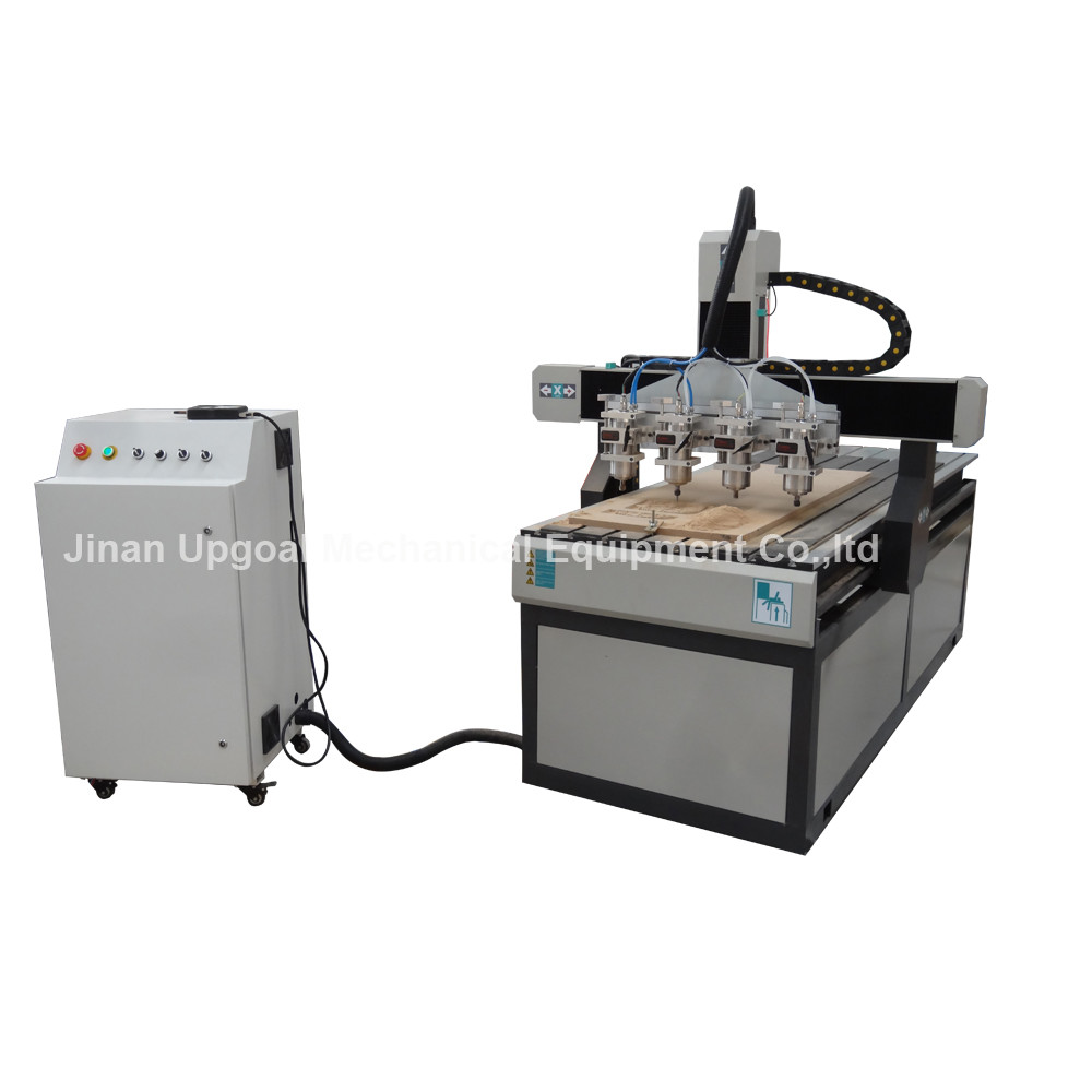 China 4 Spindles 700*1800mm CNC Engraving Cutting Machine with DSP Control wholesale